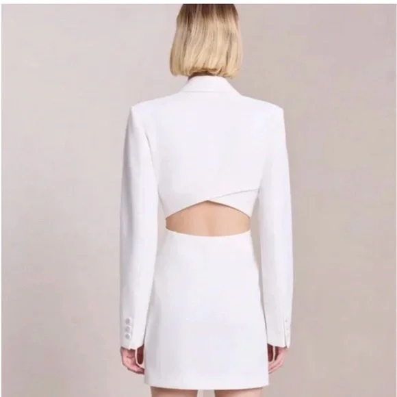 A.L.C. Carlyle Cut Out Blazer Dress NWT - Picture 2 of 6